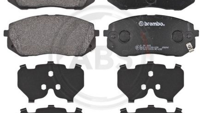 Set placute frana,frana disc punte fata (P30093 ABS) HYUNDAI,HYUNDAI (BEIJING),KIA,KIA (DYK)