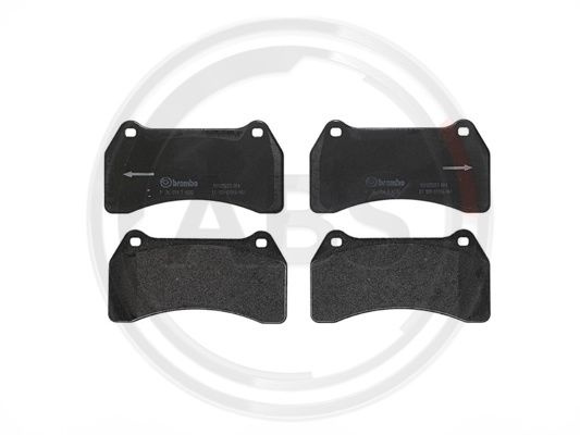 Set placute frana,frana disc punte fata (P36014 ABS) JAGUAR