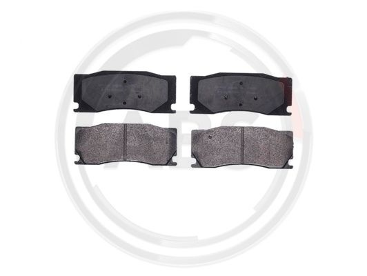 Set placute frana,frana disc punte fata (P36023 ABS) JAGUAR