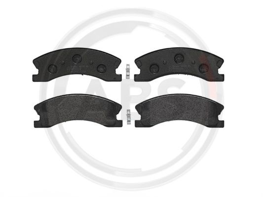 Set placute frana,frana disc punte fata (P37008 ABS) JEEP,JEEP (BJC)