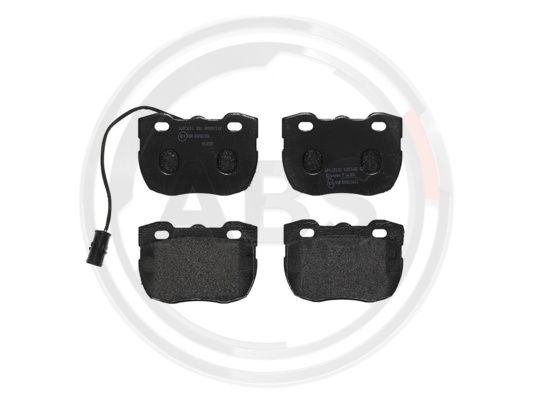 Set placute frana,frana disc punte fata (P44004 ABS) CARBODIES,LAND ROVER
