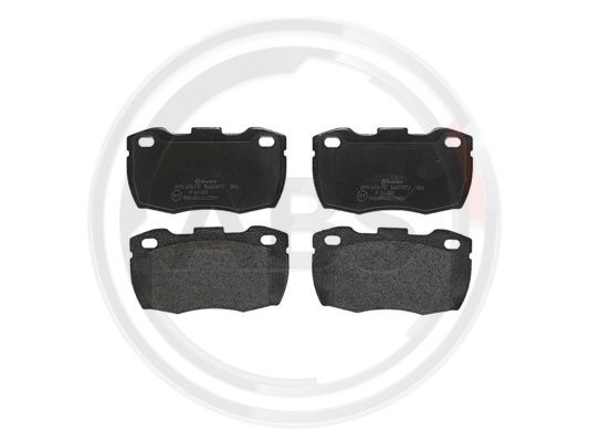 Set placute frana,frana disc punte fata (P44005 ABS) LAND ROVER
