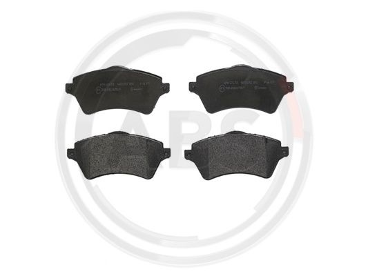Set placute frana,frana disc punte fata (P44011 ABS) LAND ROVER