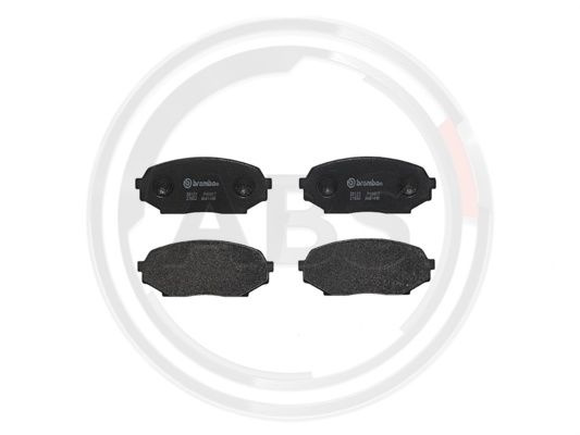Set placute frana,frana disc punte fata (P49017 ABS) MAZDA
