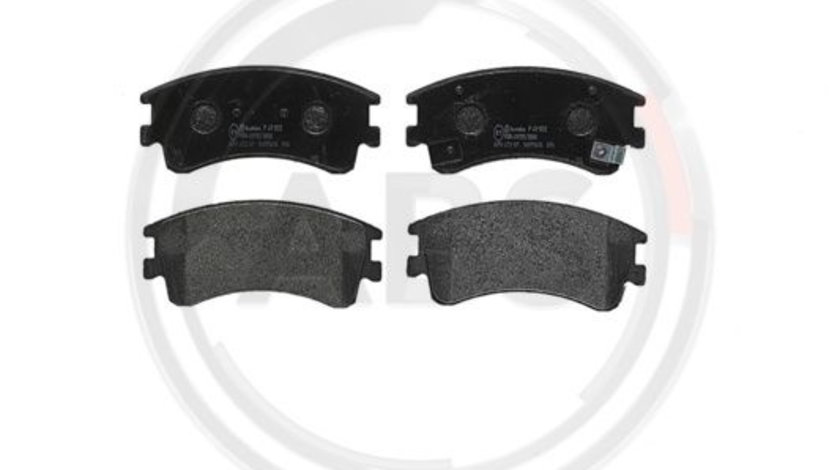 Set placute frana,frana disc punte fata (P49032 ABS) MAZDA