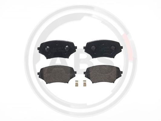Set placute frana,frana disc punte fata (P49043 ABS) MAZDA