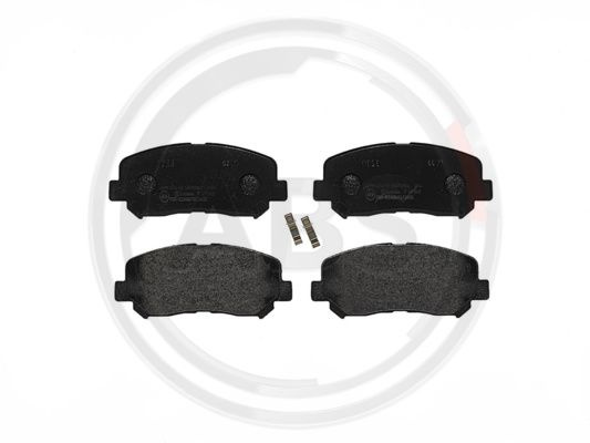 Set placute frana,frana disc punte fata (P49045 ABS) MAZDA,MAZDA (CHANGAN)
