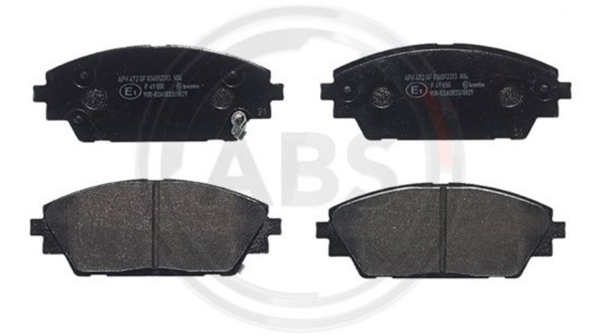 Set placute frana,frana disc punte fata (P49050 ABS) MAZDA,MAZDA (CHANGAN)