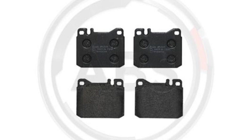 Set placute frana,frana disc punte fata (P50004 ABS) MERCEDES-BENZ