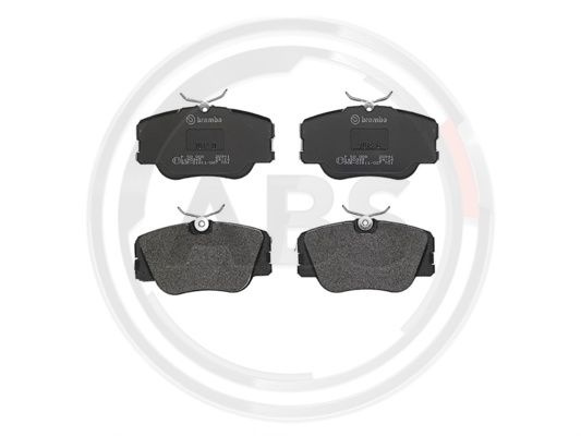 Set placute frana,frana disc punte fata (P50008 ABS) MERCEDES-BENZ