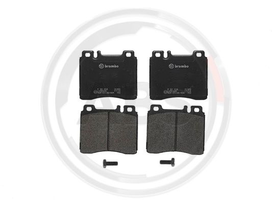 Set placute frana,frana disc punte fata (P50018 ABS) MERCEDES-BENZ