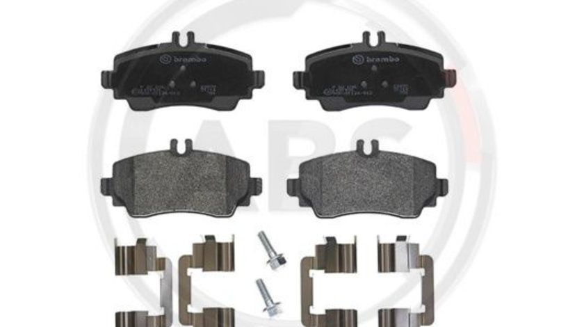 Set placute frana,frana disc punte fata (P50036 ABS) MERCEDES-BENZ