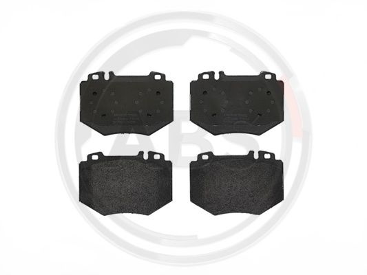 Set placute frana,frana disc punte fata (P50048 ABS) MERCEDES-BENZ