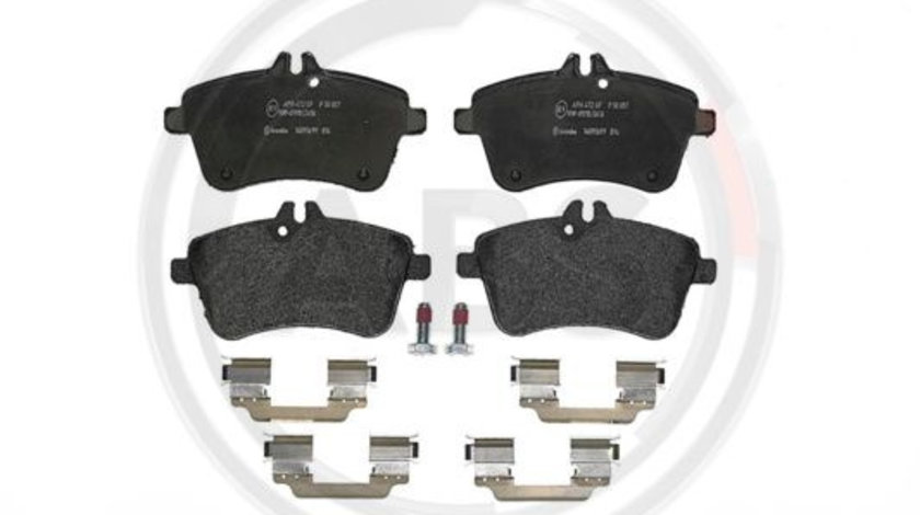 Set placute frana,frana disc punte fata (P50057 ABS) MERCEDES-BENZ