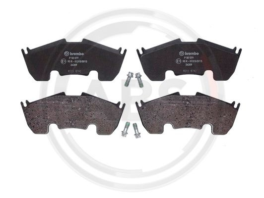 Set placute frana,frana disc punte fata (P50079 ABS) MERCEDES-BENZ