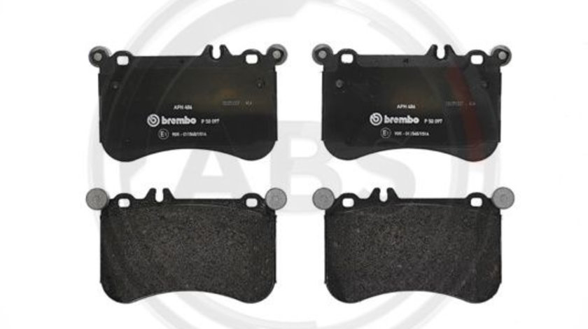 Set placute frana,frana disc punte fata (P50097 ABS) BRABUS,MERCEDES-BENZ