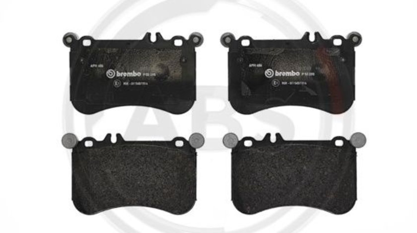 Set placute frana,frana disc punte fata (P50098 ABS) MERCEDES-BENZ