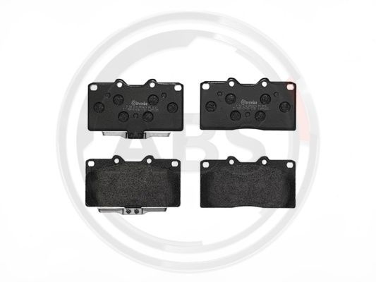 Set placute frana,frana disc punte fata (P54019 ABS) MITSUBISHI