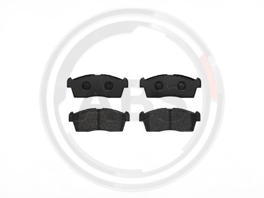 Set placute frana,frana disc punte fata (P54049 ABS) MITSUBISHI,SUZUKI