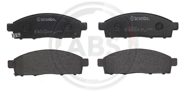 Set placute frana,frana disc punte fata (P54055 ABS) FIAT,MITSUBISHI