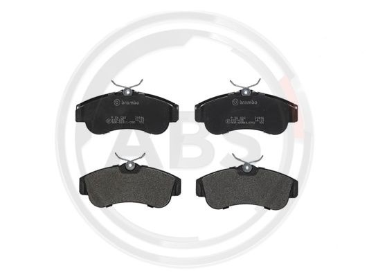 Set placute frana,frana disc punte fata (P56022 ABS) NISSAN