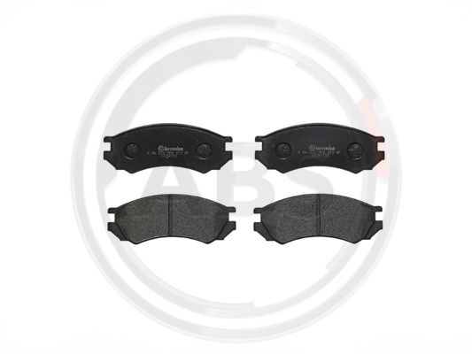 Set placute frana,frana disc punte fata (P56023 ABS) NISSAN