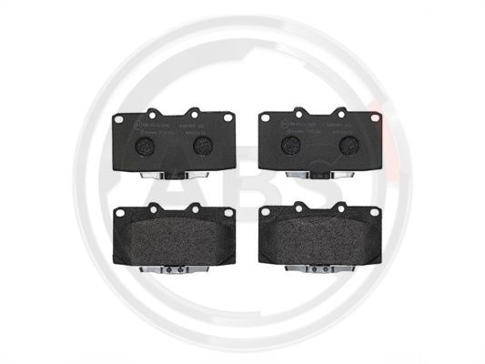 Set placute frana,frana disc punte fata (P56034 ABS) NISSAN,SUBARU