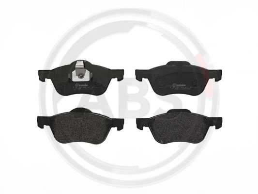 Set placute frana,frana disc punte fata (P56037 ABS) NISSAN