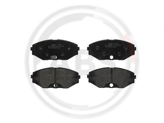 Set placute frana,frana disc punte fata (P56045 ABS) INFINITI,NISSAN