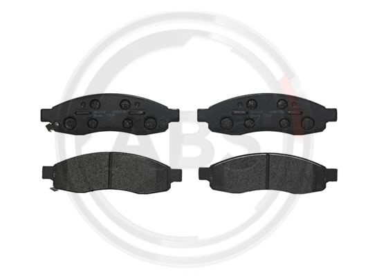 Set placute frana,frana disc punte fata (P58001 ABS) INFINITI,NISSAN