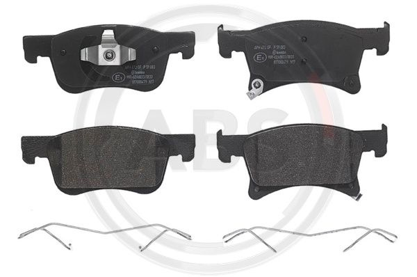 Set placute frana,frana disc punte fata (P59083 ABS) OPEL,VAUXHALL
