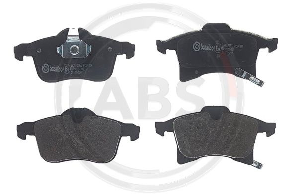Set placute frana,frana disc punte fata (P59089 ABS) OPEL,VAUXHALL