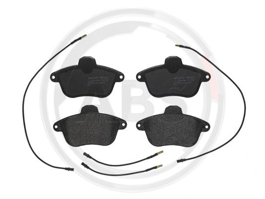 Set placute frana,frana disc punte fata (P61048 ABS) PEUGEOT