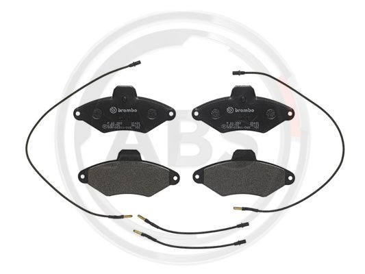Set placute frana,frana disc punte fata (P61052 ABS) Citroen