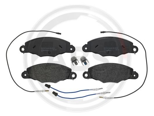 Set placute frana,frana disc punte fata (P61061 ABS) Citroen