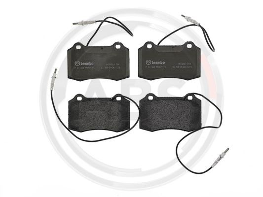 Set placute frana,frana disc punte fata (P61064 ABS) PEUGEOT
