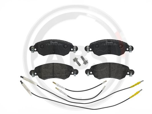 Set placute frana,frana disc punte fata (P61070 ABS) Citroen