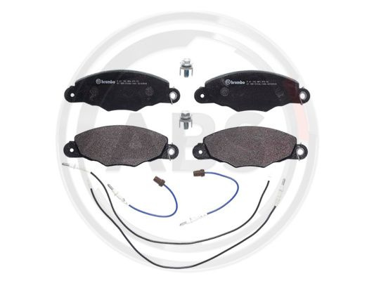 Set placute frana,frana disc punte fata (P61102 ABS) PEUGEOT