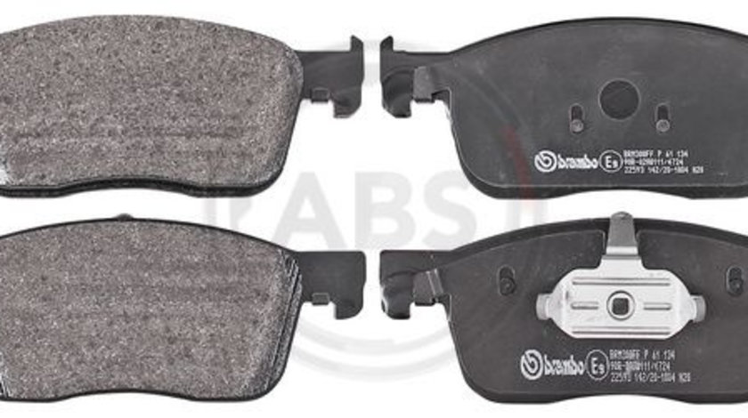 Set placute frana,frana disc punte fata (P61134 ABS) Citroen,OPEL,PEUGEOT,TOYOTA