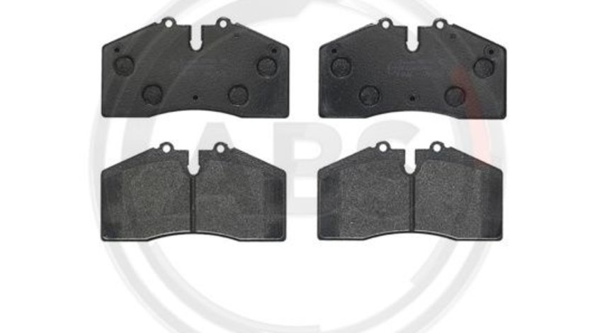 Set placute frana,frana disc punte fata (P65005 ABS) PORSCHE