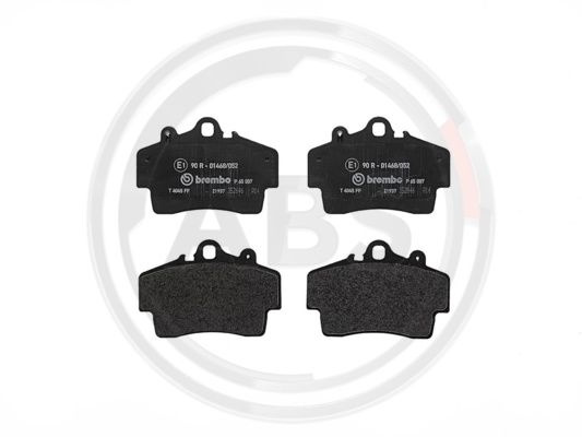 Set placute frana,frana disc punte fata (P65007 ABS) PORSCHE