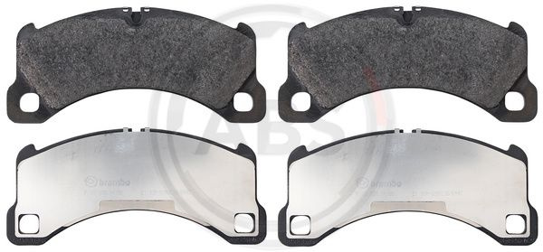 Set placute frana,frana disc punte fata (P65033 ABS) PORSCHE