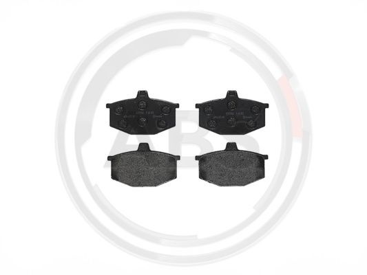 Set placute frana,frana disc punte fata (P68005 ABS) RENAULT