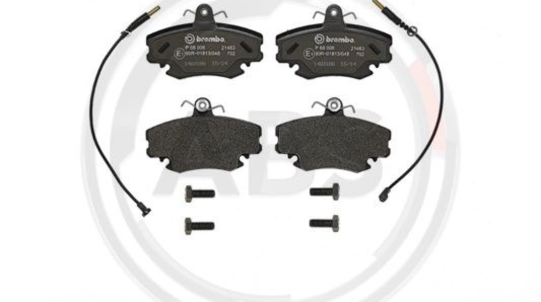 Set placute frana,frana disc punte fata (P68008 ABS) ALPINE,DACIA,LADA,LIFAN,NISSAN,PEUGEOT,RENAULT