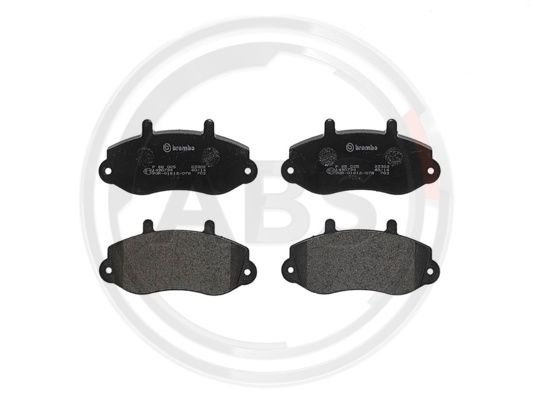 Set placute frana,frana disc punte fata (P68025 ABS) OPEL,RENAULT,VAUXHALL