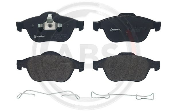 Set placute frana,frana disc punte fata (P68030 ABS) RENAULT