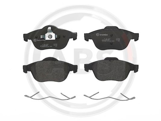 Set placute frana,frana disc punte fata (P68032 ABS) RENAULT