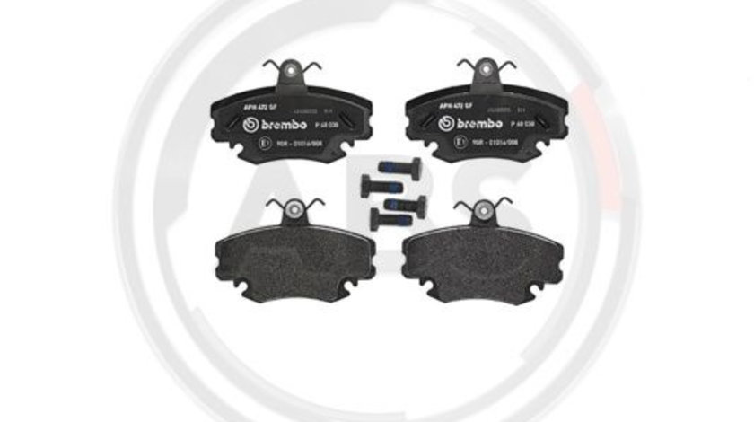 Set placute frana,frana disc punte fata (P68038 ABS) ALPINE,DACIA,LADA,NISSAN,PEUGEOT,RENAULT