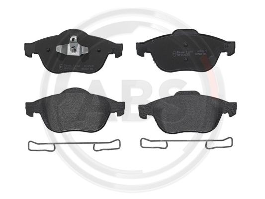 Set placute frana,frana disc punte fata (P68040 ABS) RENAULT