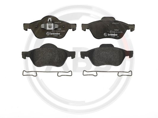 Set placute frana,frana disc punte fata (P68048 ABS) RENAULT